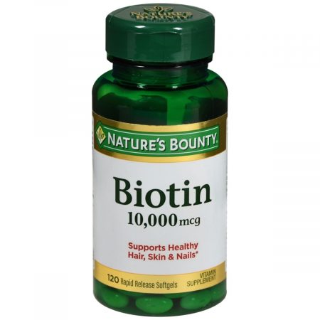 Nature's Bounty Biotin 10,000 mcg Rapid Release Softgels - 120 CP