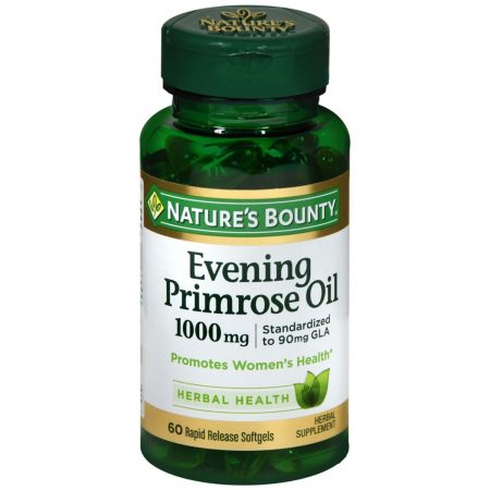 Nature's Bounty Evening Primrose Oil 1000 mg Rapid Release Softgels - 60 CP