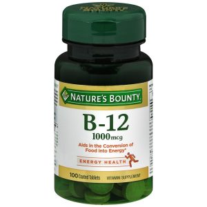 Nature's Bounty Vitamin B-12 1000 mcg Coated Tablets - 100 TB