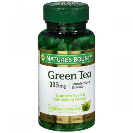 Nature's Bounty Green Tea 315 mg Capsules - 100 CP