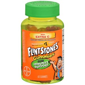 Flintstones Plus Immunity Support Children's Multivitamin Supplement Gummies - 60 EA
