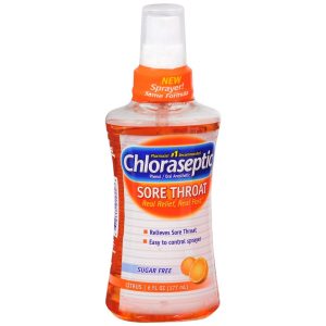 Chloraseptic Sore Throat Sugar Free Spray Citrus - 6 OZ