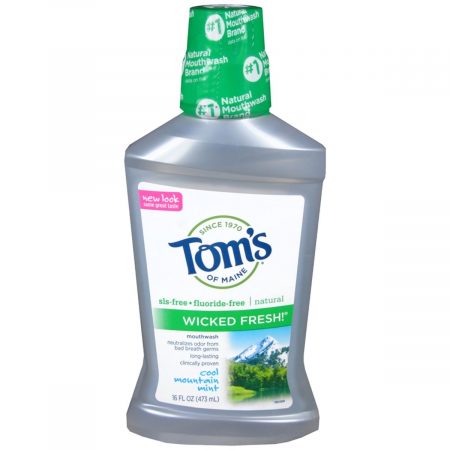 Tom's of Maine Wicked Fresh! Mouthwash Cool Mountain Mint - 16 OZ