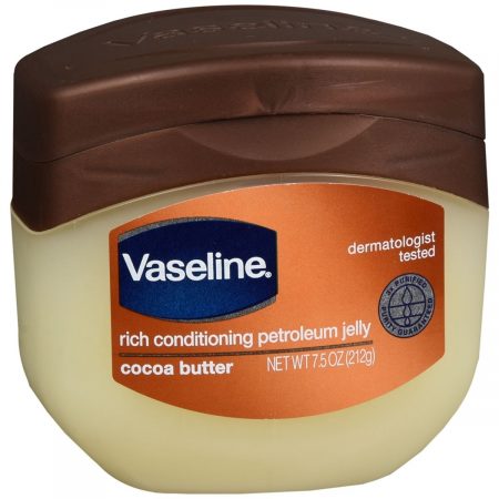 Vaseline Rich Conditioning Petroleum Jelly Cocoa Butter - 7.5 OZ