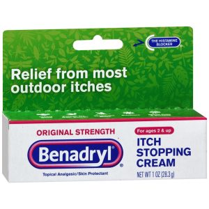 Benadryl Itch Stopping Cream Original Strength - 1 OZ