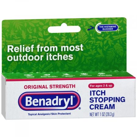 Benadryl Itch Stopping Cream Original Strength - 1 OZ