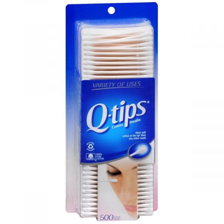 Q-Tips Cotton Swabs - 500 EA