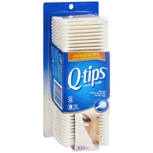 Q-Tips Antimicrobial Cotton Swabs - 300 EA
