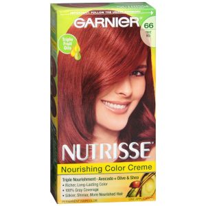 Garnier Nutrisse Haircolor - 66 Pomegranate (True Red) - 1 EA