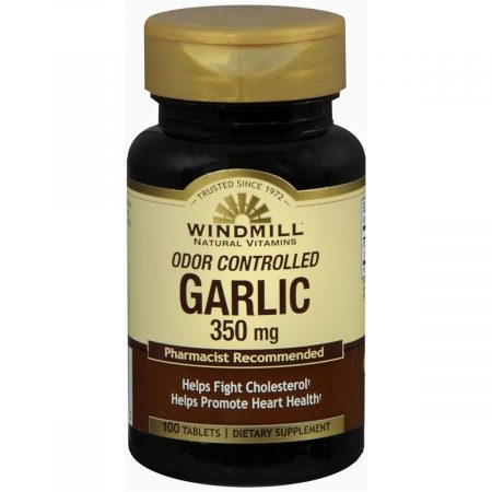 Windmill Garlic 350 mg Tablets Odor-Controlled - 100 TB