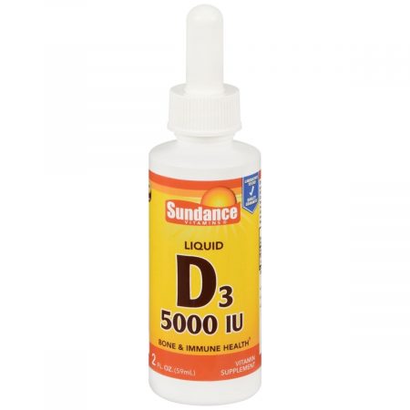Sundance Vitamins D3 5000 IU Liquid - 2 OZ