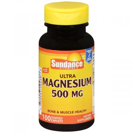 Sundance Ultra Magnesium 500 mg Coated Caplets - 100 TB