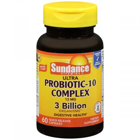 Sundance Ultra Probiotic-10 Complex Quick Release Capsules - 60 CP