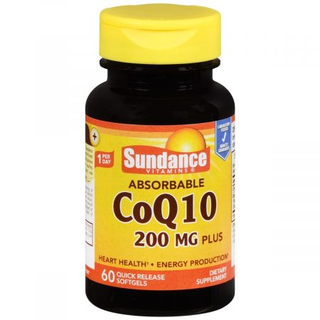 Sundance Vitamins Absorbable CoQ10 200mg Softgels - 60 CP