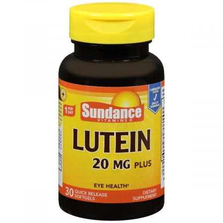 Sundance Vitamins Lutein 20 mg Plus Softgels - 30 CP