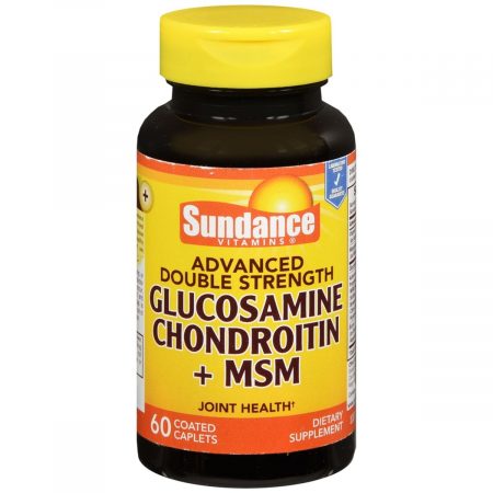 Sundance Advanced Double Strength Glucosamine Chondroitin + MSM Coated Caplets - 60 CP