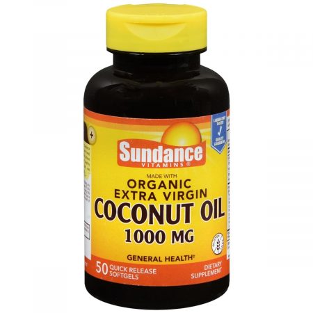 Sundance Vitamins Extra Virgin Coconut Oil 1000 mg Softgels - 50 CP