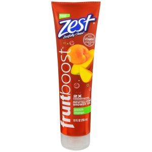 Zest Fruitboost Revitalizing Shower Gel Peach Mango - 10 OZ