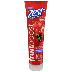 Zest Fruitboost Revitalizing Shower Gel Pomegranate Acai Berry - 10 OZ