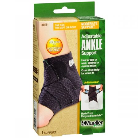 Mueller Green Adjustable Ankle Support One Size 86511 - 1 EA