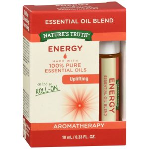 Nature's Truth  On the Go Essential Oil Blend Roll-On Energy - 10 ML