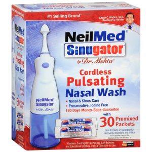 NeilMed Sinugator Cordless Pulsating Nasal Wash - 1 EA