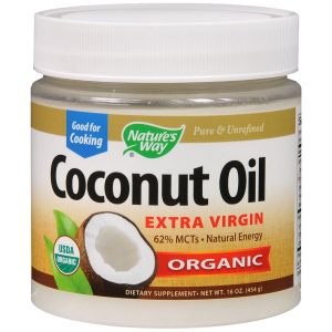 Nature's Waxy Coconut Oil Organic - 16 OZ