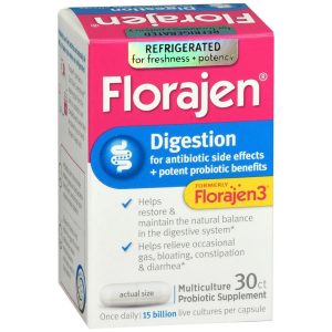 Florajen Digestion Multiculture Probiotic Capsules - 30 CP