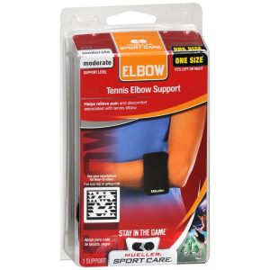 Mueller Sport Care Tennis Elbow Support One Size Black 819 - 1 EA