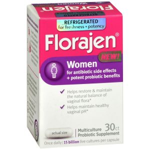 Florajen Women Multiculture Probiotic Supplement Capsules - 30 CP