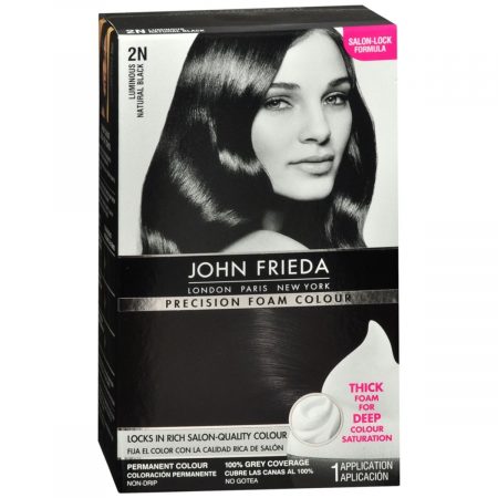 John Frieda Precision Foam Colour 2N Luminous Natural Black - 1 EA