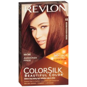 Revlon ColorSilk Beautiful Color Permanent Hair Color 44 Medium Reddish Brown - 1 EA