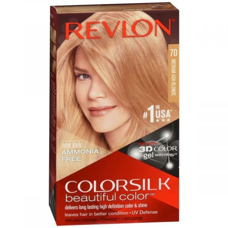 Revlon ColorSilk Hair Color Medium Ash Blonde 70 - 1 EA