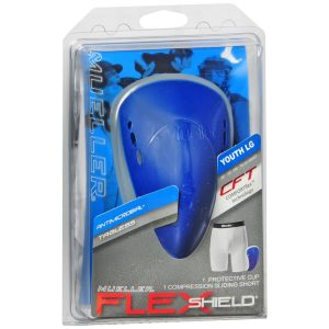 Mueller FlexShield Protective Cup & Compression Sliding Short Youth LG - 1 EA