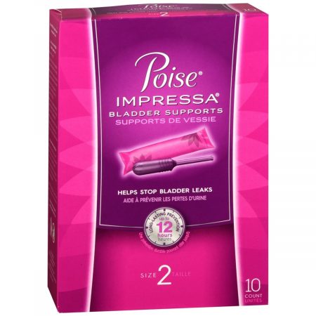 Poise Impressa Bladder Supports Size 2 - 10 EA
