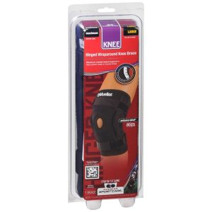 Mueller Sport Care Hinged Wraparound  Knee Brace Black Large 3333LG - 1 EA