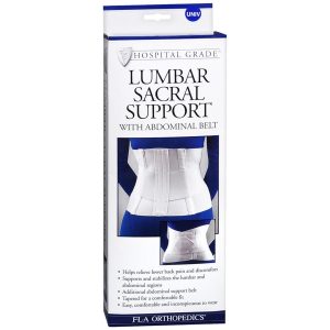 FLA Orthopedics Lumbar Sacral Support with Abdominal Belt 31-208 - 1 EA