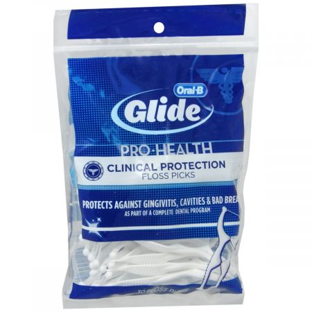 Oral-B Glide Pro-Health Clinical Protection Floss Picks - 30 EA