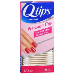 Q-tips Precision Tips Cotton Swabs - 170 EA