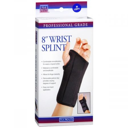 FLA Orthopedics Pro-Lite 8 Wrist Splint 22-451MDBLK - 1 EA