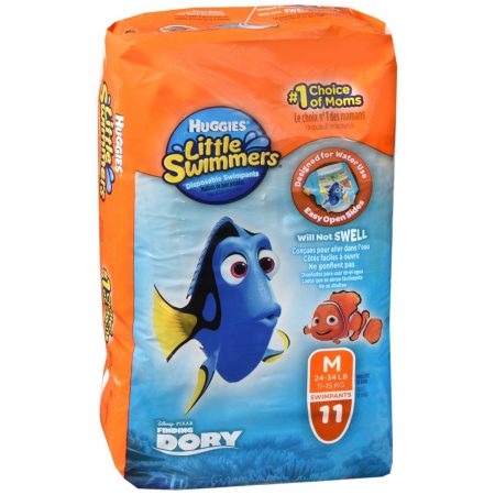 HUGGIES Little Swimmers Disposable Swimpants Medium 24-34 lb - 11 EA