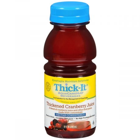 Thick-It Thickened Cranberry Juice Nectar Consistency - 8 OZ