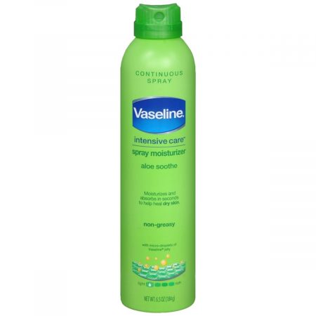 Vaseline Intensive Care Spray Moisturizer Aloe Soothe - 6.5 OZ