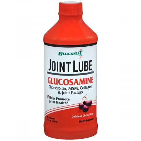 Glucoflex Joint Lube Glucosamine Liquid Cherry Flavor - 16 OZ