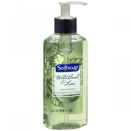 Softsoap Liquid Hand Soap Wild Basil & Lime - 8 OZ