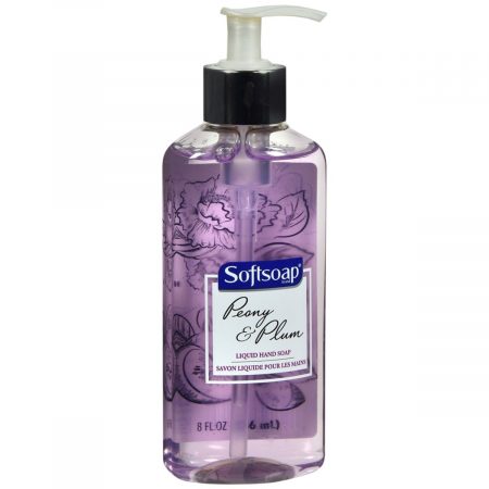 Softsoap Liquid Hand Soap Peony & Plum - 8 OZ