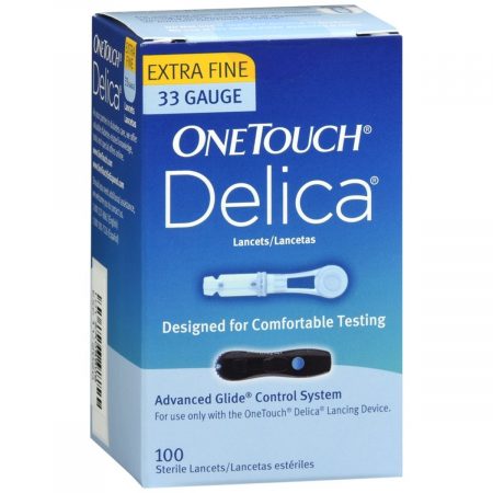 OneTouch Delica Lancets 33G - 100 EA