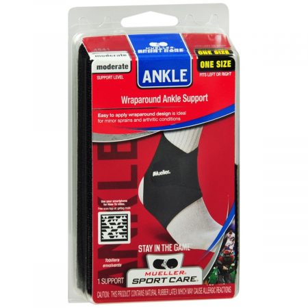 Mueller Sport Care Ankle Support One Size Black 4541 - 1 EA