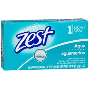 Zest Family Deodorant Bar Aqua - 3.2 OZ