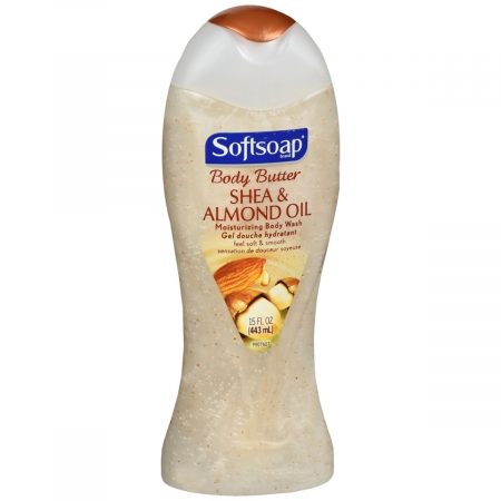 Softsoap Body Butter Moisturizing Body Wash Shea & Almond Oil - 15 OZ